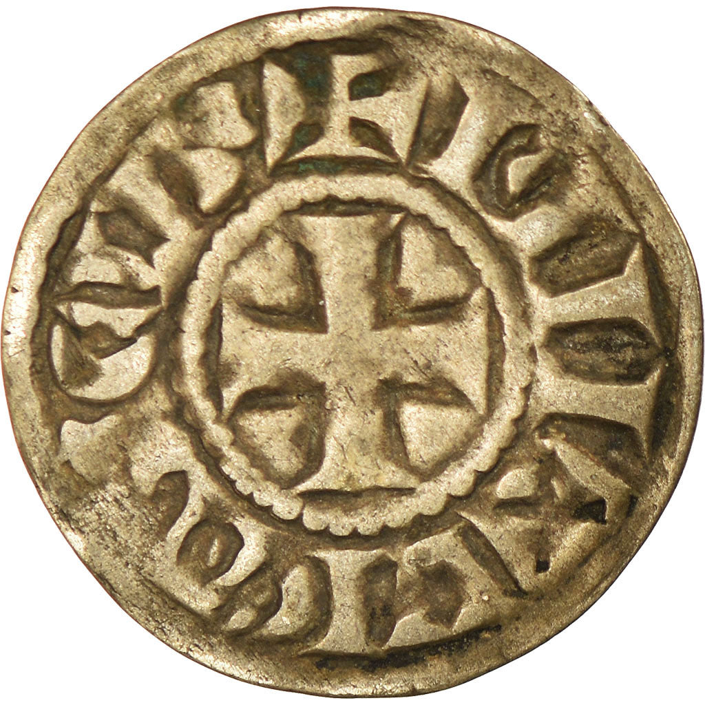 Monnaie, France, Limousin, Denier, Limoges, TTB, Argent, Boudeau:389