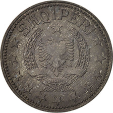 Coin, Albania, 2 Leke, 1957, MS(63), Zinc, KM:37