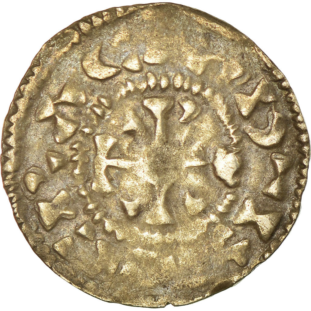 Coin, France, Champagne, Herbert II, Denarius, Troyes, EF(40-45), Silver