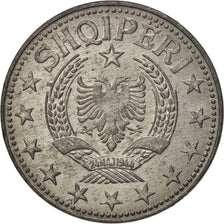 Albania, 5 Lekë, 1957, Zinc, KM:38