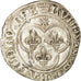 Coin, France, Louis XI, Blanc au Soleil, 1475, Saint Lô, EF(40-45), Billon