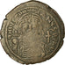 Moneda, Justinian I, Follis, 548-549, Kyzikos, MBC, Cobre, Sear:207
