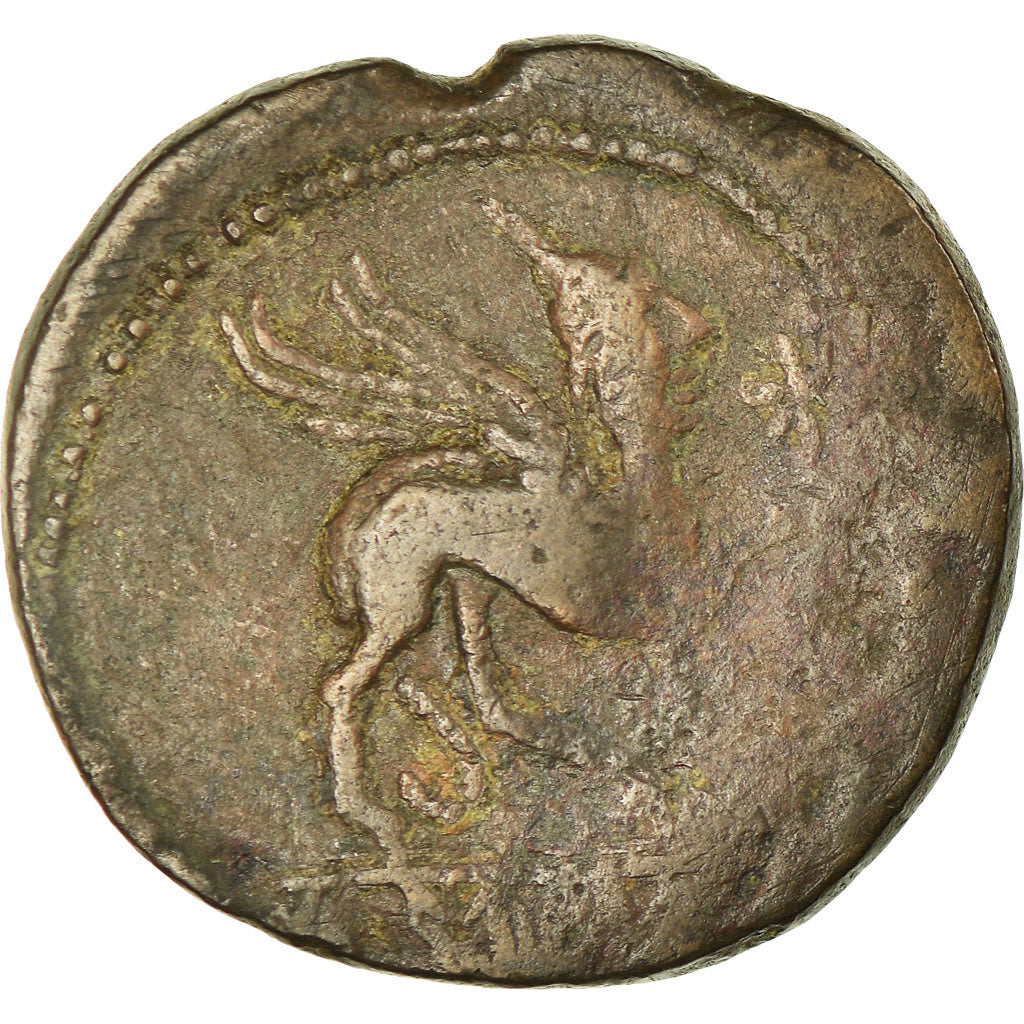 Moneta, Hiszpania, Castulo, As, 150-100 BC, VF(30-35), Bronze