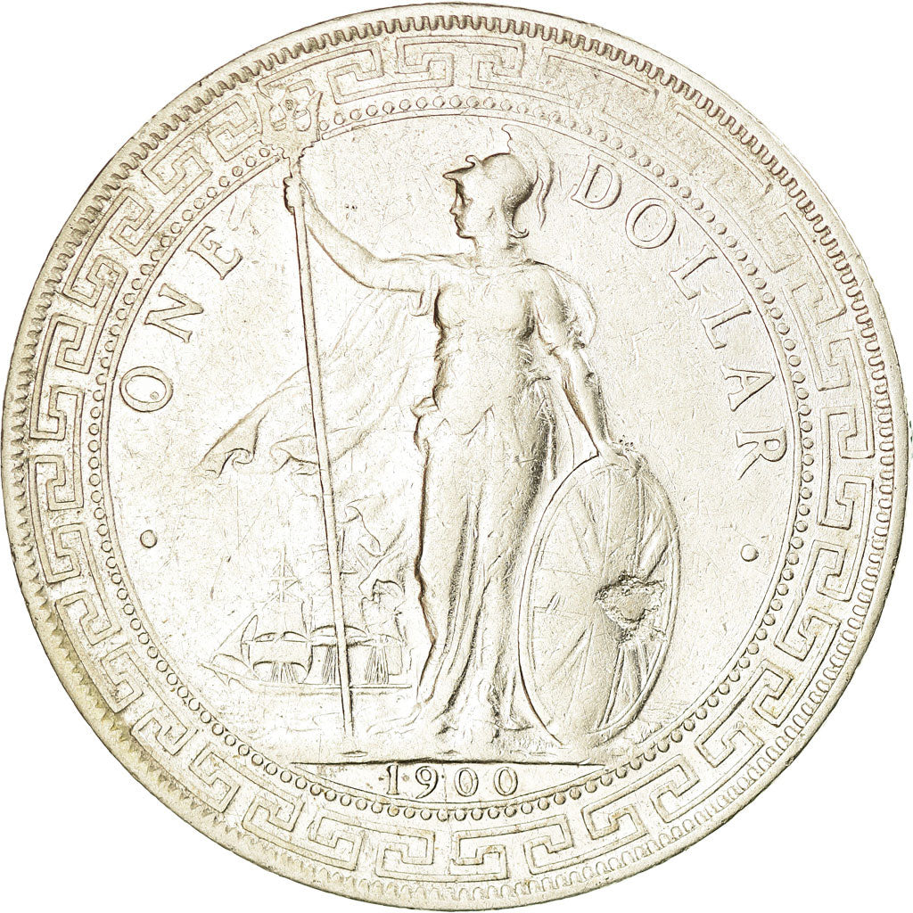 Coin, Great Britain, Trade Dollar, 1900, Bombay, VF(30-35), Silver