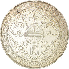 Coin, Great Britain, Trade Dollar, 1899, Bombay, AU(55-58), Silver