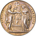 France, Medal, Religion, Mariage Chrétien, Pingret, AU(55-58), Silver