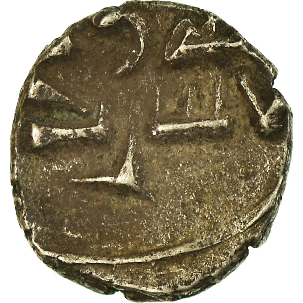 Monnaie, Inde, Habbarids of Sind, Ahmad, Damma, 1010-1040, TB+, Argent