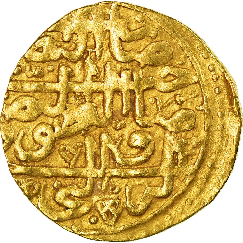 Munten, Ottoman Empire, Suleyman I, Sultani, AH 926 (1520), Misr, ZF, Goud