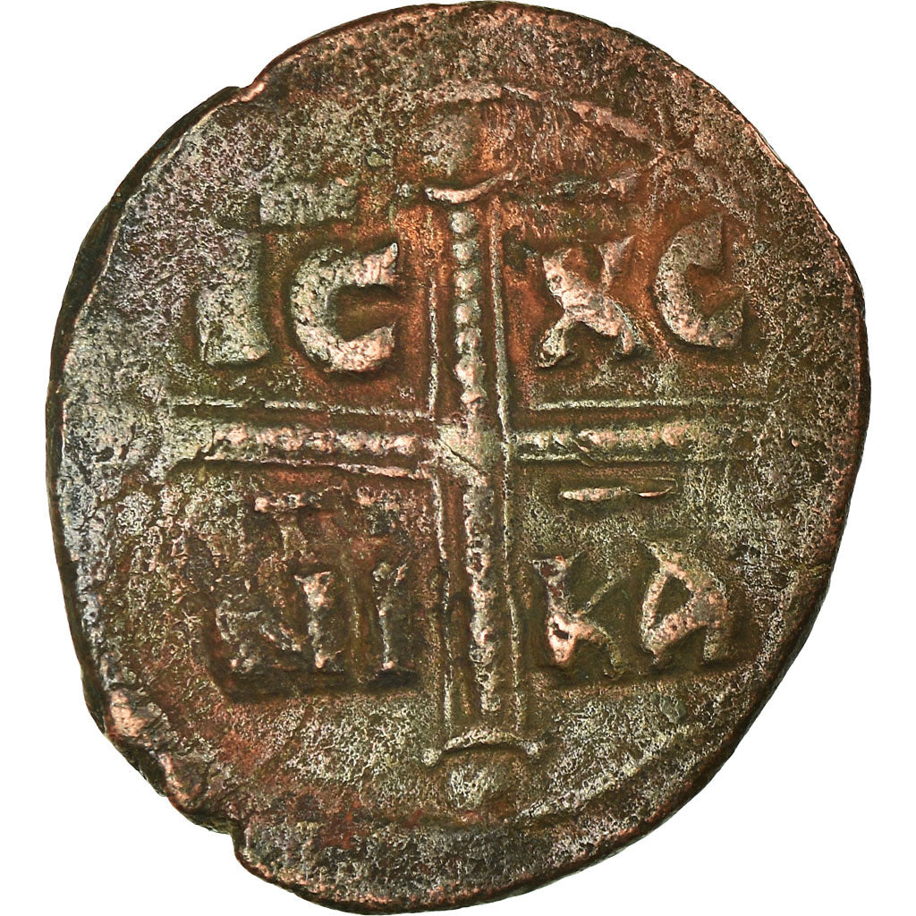 Coin, Michael IV, Follis, 1034-1041, Constantinople, VF(30-35), Copper