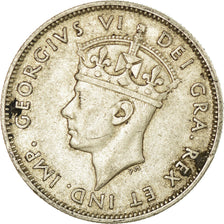 Coin, Cyprus, George VI, 9 Piastres, 1938, EF(40-45), Silver, KM:25