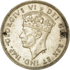 Coin, Cyprus, George VI, 9 Piastres, 1938, AU(50-53), Silver, KM:25