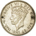 Coin, Cyprus, George VI, 9 Piastres, 1938, AU(50-53), Silver, KM:25