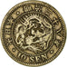 Coin, Japan, Mutsuhito, 10 Sen, 1895, EF(40-45), Silver, KM:23