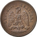 Moneda, México, Centavo, 1893, Mexico City, EBC+, Cobre, KM:391.6