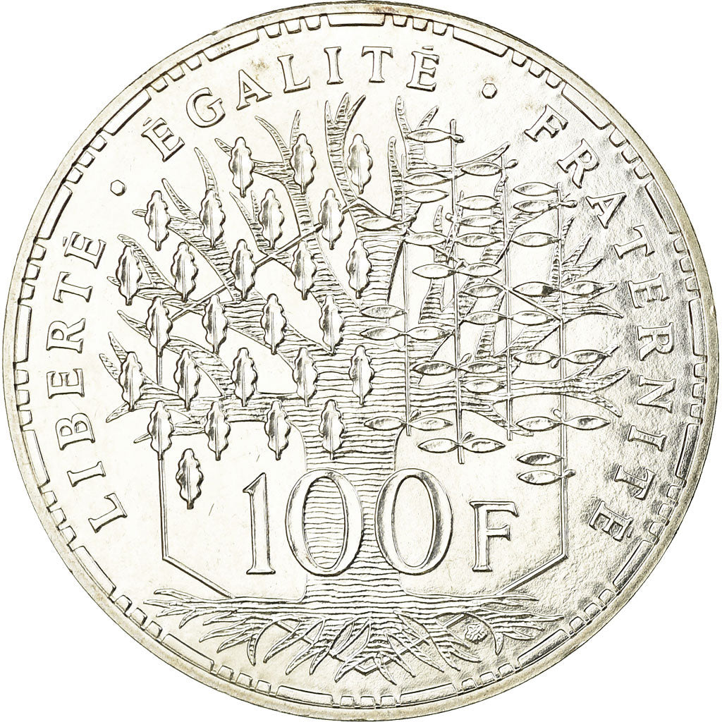 Coin, France, Panthéon, 100 Francs, 1982, Pessac, ESSAI, MS(65-70), Silver