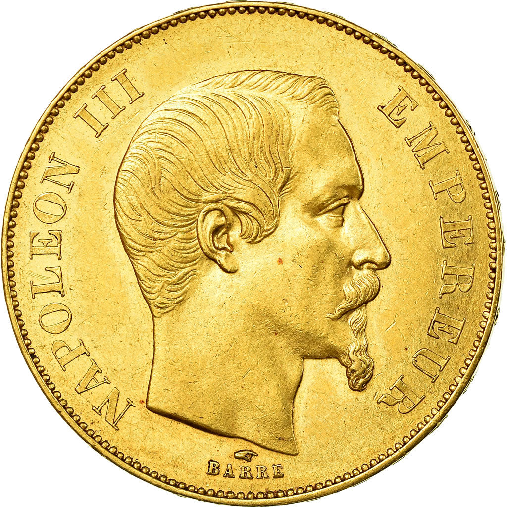 Monnaie, France, Napoléon III, 50 Francs, 1856, Paris, SUP, Or