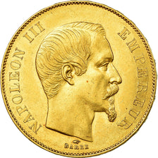 Monnaie, France, Napoléon III, 50 Francs, 1856, Paris, SUP, Or