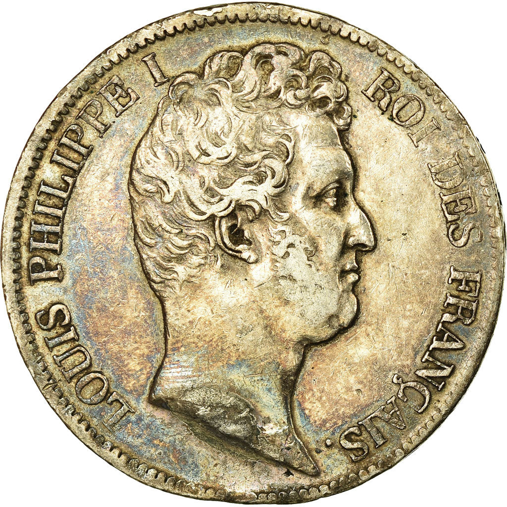 Coin, France, Louis-Philippe, 5 Francs, 1831, Bayonne, EF(40-45), Silver