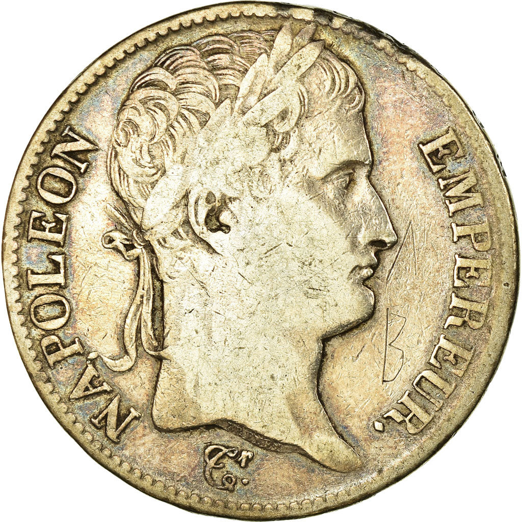 Coin, France, Napoléon I, 5 Francs, 1808, Paris, VF(30-35), Silver, KM:686.1