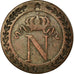 Coin, France, Napoléon I, 10 Centimes, 1809, Toulouse, VF(30-35), Billon