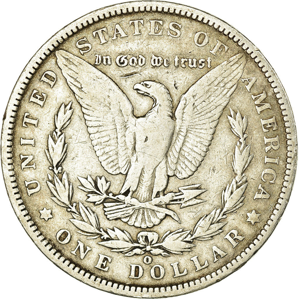 Coin, United States, Morgan Dollar, Dollar, 1887, U.S. Mint, New Orleans