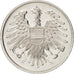 Moneta, Austria, 2 Groschen, 1975, FDC, Alluminio, KM:2876