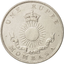 MOMBASA, Rupee, 1888, Birmingham, Silver, KM:5