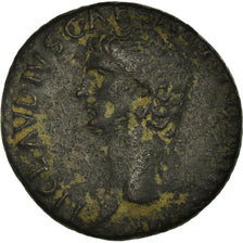 Coin, Claudius, As, 42-50, Rome, VF(30-35), Bronze, RIC:95