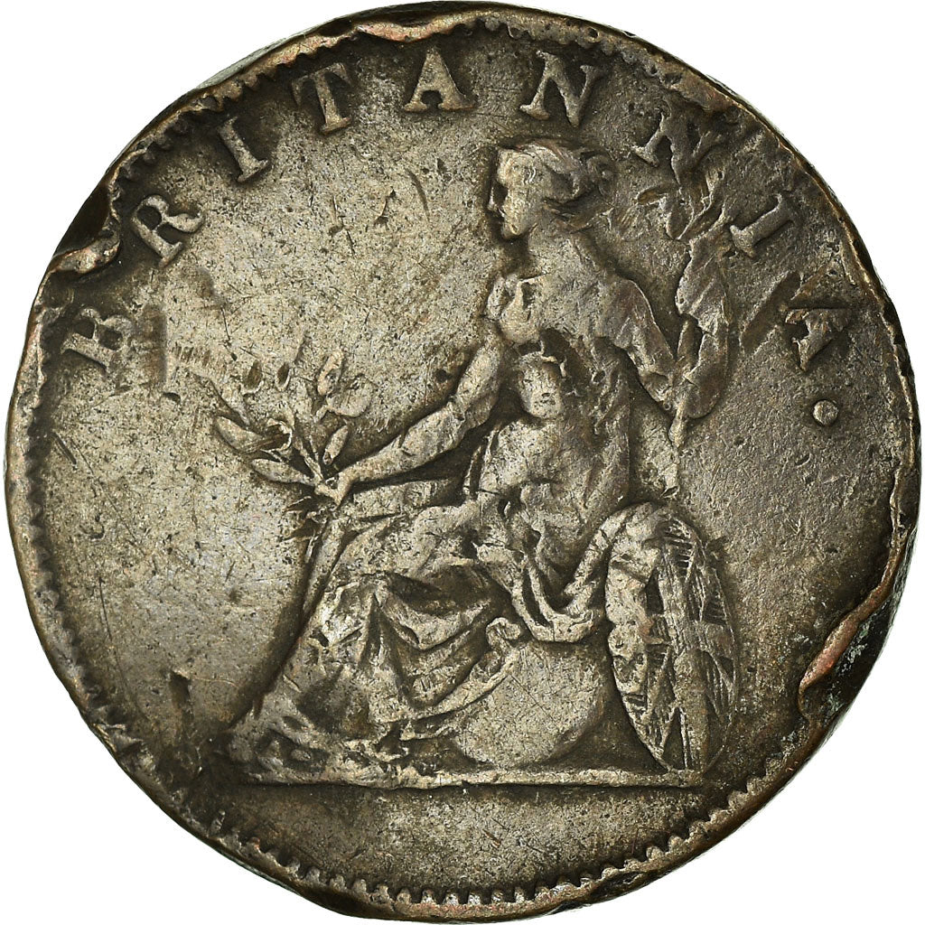 Coin, IONIAN ISLANDS, 2 Lepta, 1820, VF(30-35), Copper, KM:31