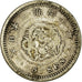 Coin, Japan, Mutsuhito, 5 Sen, 1877, EF(40-45), Silver, KM:22