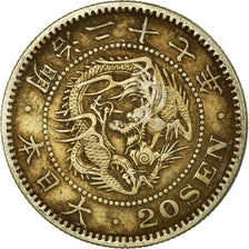 Coin, Japan, Mutsuhito, 20 Sen, 1894, EF(40-45), Silver, KM:24