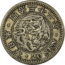 Coin, Japan, Mutsuhito, 20 Sen, 1899, EF(40-45), Silver, KM:24