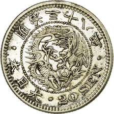 Coin, Japan, Mutsuhito, 20 Sen, 1905, AU(55-58), Silver, KM:24