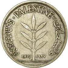 Coin, Palestine, 100 Mils, 1927, EF(40-45), Silver, KM:7