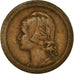 Coin, Portugal, 10 Centavos, 1925, EF(40-45), Bronze, KM:573