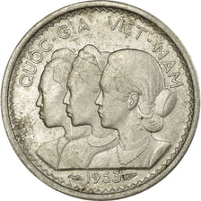 Moneta, Vietnam, STATE OF SOUTH VIET NAM, 10 Su, 1953, Paris, BB+, Alluminio