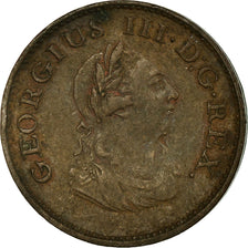 Coin, Ireland, George III, Farthing, 1806, EF(40-45), Copper, KM:146.1