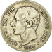 Monnaie, Espagne, Alfonso XII, 2 Pesetas, 1884, Madrid, TB, Argent, KM:678.2