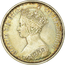 Coin, Great Britain, Victoria, Florin, Two Shillings, 1869, London, EF(40-45)