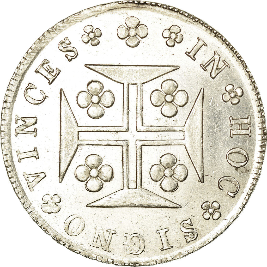 Moeda, Portugal, Maria II, 400 Reis, Pinto, 480 Reis, 1834, Lisbon, AU(55-58)