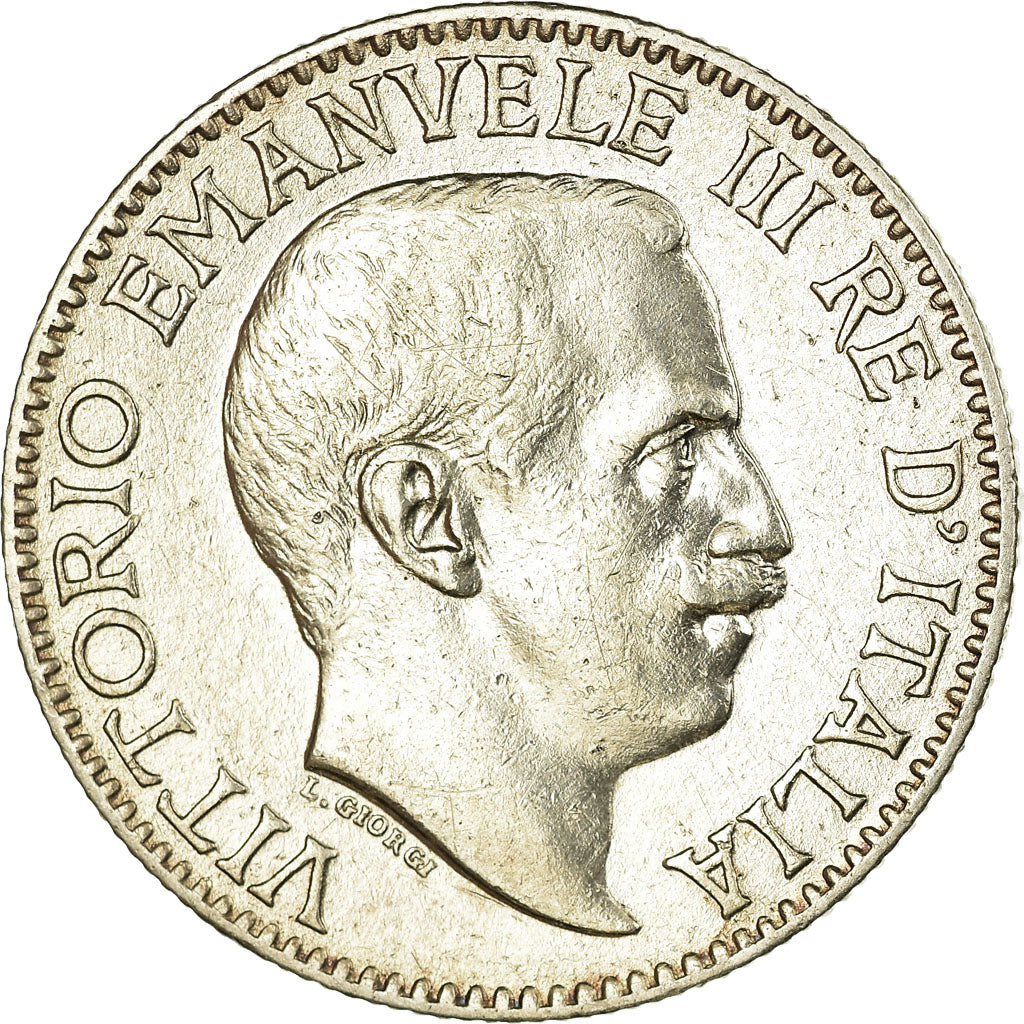 Coin, ITALIAN SOMALILAND, Vittorio Emanuele III, 1/2 Rupia, 1910, Rome