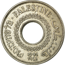 Coin, Palestine, 5 Mils, 1941, AU(50-53), Copper-nickel, KM:3