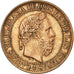Coin, Spain, Charles VII, 10 Centimos, 1875, Brussels, EF(40-45), Copper, KM:670