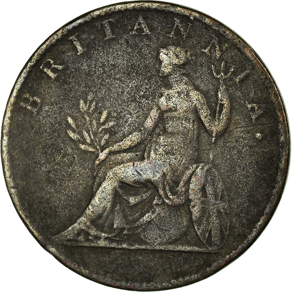 Coin, IONIAN ISLANDS, Britannia, 2 Lepta, 1819, VF(30-35), Copper, KM:31