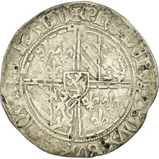 Coin, Belgium, Flanders, Philippe le Bon, Double gros vierlander, Bruges