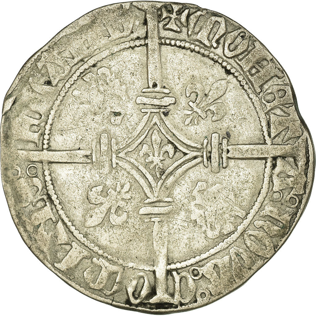Coin, Belgium, Flanders, Philippe le Bon, Double gros vierlander, Bruges