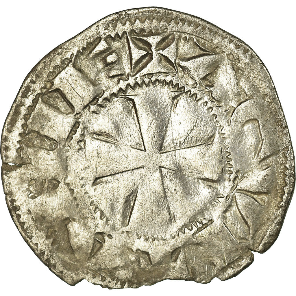 Coin, France, Richard Cœur de Lion, Denarius, VF(30-35), Silver, Boudeau:471