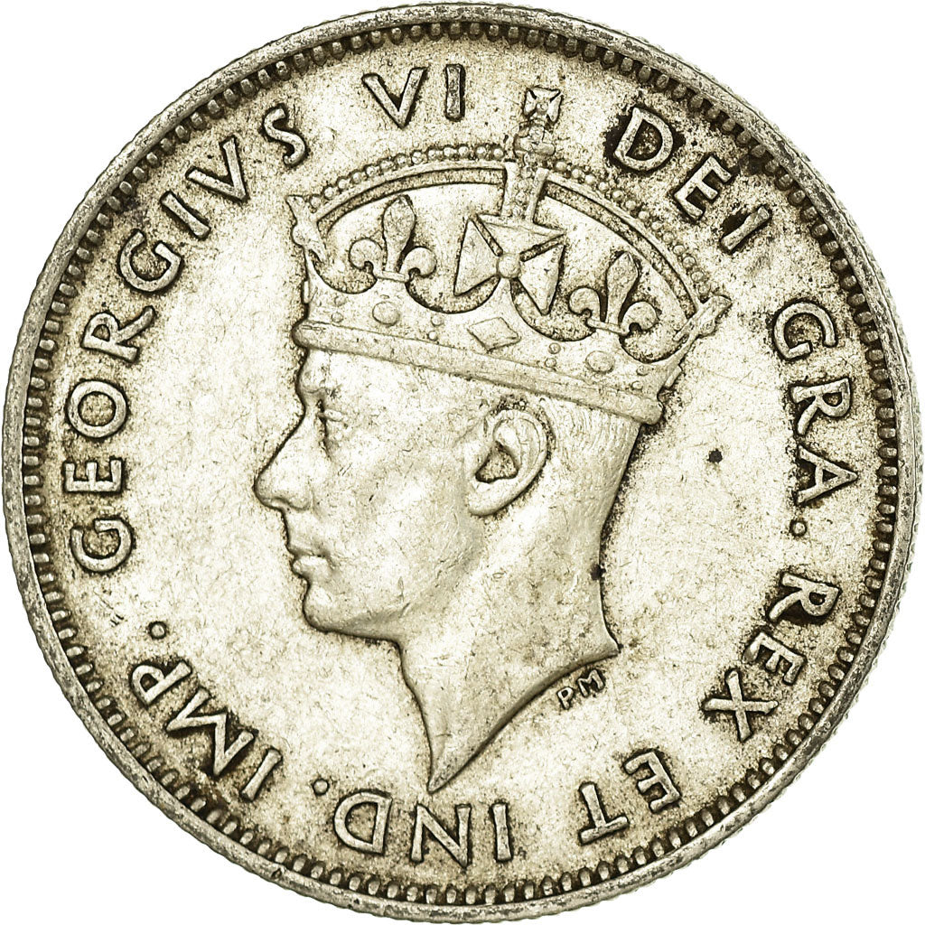 Monnaie, Chypre, George VI, 9 Piastres, 1938, TTB+, Argent, KM:25