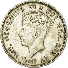 Coin, Cyprus, George VI, 9 Piastres, 1938, AU(50-53), Silver, KM:25