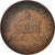 Moneda, África oriental alemana, Wihelm II, 5 Heller, 1909, Hamburg, MBC